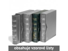 optima classic zelene mincovni album s kazetou 10 vzorovych listu leuchtturm 320397 lighthouse