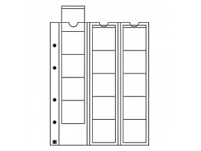 pruhledne albove listy optima 42 obaly na 15 minci do 42mm folie do albumu optima vista leuchtturm 338032 lighthouse