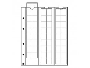 pruhledne albove listy optima 20 obaly na 54 minci do 20mm folie do albumu optima vista leuchtturm 315033 lighthouse