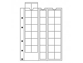 pruhledne albove listy optima euro jeden list ma 40 okenek pro 5 sad euro minci leuchtturm 308740 lighthouse