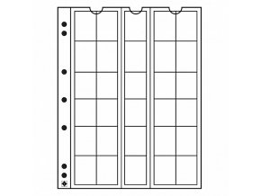 pruhledne albove listy numis 25 obaly na 30 minci do 25mm folie do albumu numis leuchtturm 323463 lighthouse