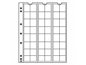pruhledne albove listy numis 17 obaly na 48 minci do 17mm folie do albumu numis leuchtturm 301127 lighthouse