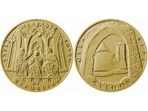 zlata pametni mince hrad svihov cnb