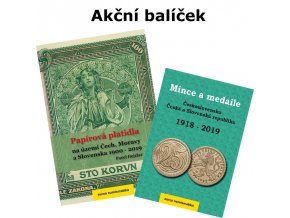 aktualni ceny bankovky mince ceske slovenske katalog cenik 2019 akcni balicek