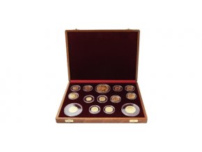 druha zlata sada mince prve csr novorazby navrhov ceskoslovenskych obehovych minci 1920 josef sejnosta 2017 kremnica