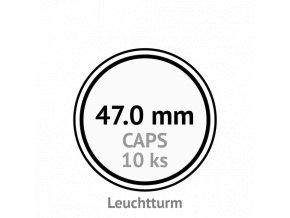 caps 47 mm kruhove kapsle na mince do 47mm mincovni bublinky kulate 10 ks leuchtturm 300829 lighthouse