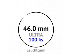 ultra 46 mm kruhove kapsle na mince do 46mm mincovni bublinky kulate 100 ks ultra premium leuchtturm 361326 lighthouse