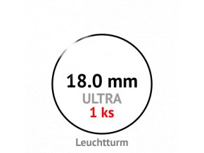 ultra 18 mm kruhova kapsle na mince do 18mm 1ks mincovni bublinka kulata 1 ks ultra premium leuchtturm 345019 1 lighthouse