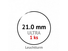 ultra 21 mm kruhova kapsle na mince do 21mm 1ks mincovni bublinka kulata 1 ks ultra premium leuchtturm 345023 1 lighthouse