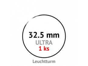 ultra 32 5 mm kruhova kapsle na mince do 32 5 mm 1ks mincovni bublinka kulata 1 ks ultra premium leuchtturm 345040 1 lighthouse