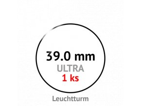ultra 39 mm kruhova kapsle na mince do 39mm 1ks mincovni bublinka kulata 1 ks ultra premium leuchtturm 345047 1 lighthouse