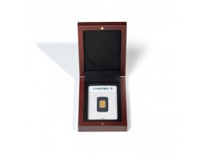 volterra gold drevena etue krabicka na zlaty slitek argor heraeus pamp fortuna 54x86mm leuchtturm 362498 lighthouse