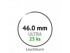 ultra 46 mm kruhove kapsle na mince do 46mm mincovni bublinky kulate 25 ks ultra premium leuchtturm 361326 25ks lighthouse