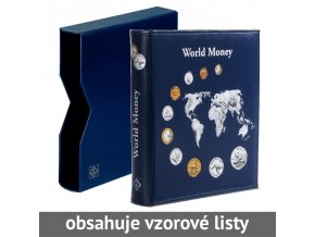 album optima world money tmave modre mincovni album s ochrannou kazetou leuchtturm 344959 lighthouse