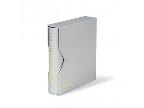 optima classic stribrne album s kazetou metalicka edice optima metallic edition silver leuchtturm 361114 lighthouse