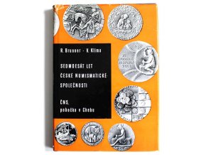 kniha sedmdesat let ceske numismaticke spolecnosti cns pobocka cheb 1988 brunner klima