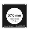 quadrum klasicke hranate kapsle 37 mm na mince ctvercove bublinky mincovni pouzdra 50x50 mm 10ks leuchtturm 330823 lighthouse