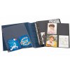 grande classic tmave modre album na bankovky mince pohledy a4 dokumenty s kazetou leuchtturm 301687 lighthouse