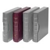grande classic vinove cervene album na bankovky mince pohledy znamky a4 dokumenty s kazetou leuchtturm 300787 lighthouse