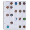 albove listy optima27 obaly na 35 minci do 27mm folie do albumu optima vista leuchtturm 306013 lighthouse