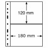 pruhledne albove listy optima 2c 2 vodorovne kapsy na velke bankovky 180x120 mm obaly folie papirove penize leuchtturm 309942 lighthouse