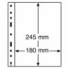 pruhledne albove listy optima 1c 1 kapsa na mincovni sady bankovky certifikaty folie obaly do albumu optima 180x245mm leuchtturm 319037 lighthouse