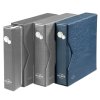 modre album numis na mince kozenkove s kazetou mincovni album numis leuchtturm 338787 lighthouse
