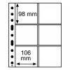 pruhledne albove listy grande 3 2c 6 kapes na pivni tacky folie obaly na podtacky od piva do 98x106 mm leuchtturm 316604 lighthouse