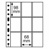pruhledne albove listy grande 3 3c 9 kapes na sberatelske karticky karty do 68x98 leuchtturm 323456 lighthouse