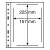 pruhledne albove listy optima etb 1 kapsa pro nalepni listy leuchtturm 338227 lighthouse