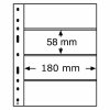 pruhledne albove listy optima 4c cire 4 vodorovne kapsy 180x58 mm obaly optima folie leuchtturm 318071 lighthouse
