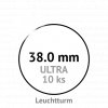 ultra 38 mm kruhove kapsle na mince do 38mm mincovni bublinky kulate 10 ks ultra premium leuchtturm 345046 lighthouse