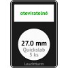 quickslab 27mm oteviratelny slab na mince 27 mm obdelnikova mincovni kapsle leuchtturm 346406 lighthouse