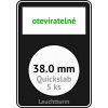 quickslab 38mm oteviratelny slab na mince 38 mm obdelnikova mincovni kapsle leuchtturm 346417 lighthouse