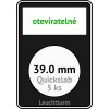 quickslab 39mm oteviratelny slab na mince 39 mm obdelnikova mincovni kapsle leuchtturm 346418 lighthouse