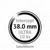 ultra intercept 38 mm kruhove kapsle na mince 38mm s cernou protikorozni ochrannou vlozkou proti oxidaci patine 10ks leuchtturm 359432 lighthouse