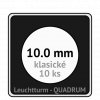 quadrum kapsle 10 mm na mince ctvercove bublinky mincovni pouzdra 50x50 mm 10ks leuchtturm 368597 lighthouse