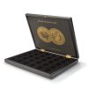 cerna luxusni mincovni kazeta na uncove zlate investicni mince canadian maple leaf 50 cad 1oz v kapslich leuchtturm 365159 lighthouse