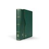 zelene album na znamky premium zasobnik s 64 cernymi listy s kazetou leuchtturm 371803