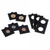 matrix cerne samolepici mincovni ramecky na mince prumer 32 5 mm baleni 25 ks 5x5 cm leuchtturm 345691