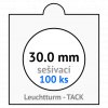 tack bile sesivaci mincovni ramecky na mince prumer 30 mm baleni 100 ks 5x5 cm leuchtturm 325388 lighthouse
