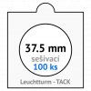 tack bile sesivaci mincovni ramecky na mince prumer 37 5 mm baleni 100 ks 5x5 cm leuchtturm 316680 lighthouse