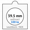 tack bile sesivaci mincovni ramecky na mince prumer 39 5 mm baleni 100 ks 5x5 cm leuchtturm 304831 lighthouse