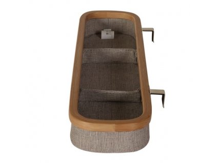 QUAX Závěsný bamboo košík 45x12x5cm