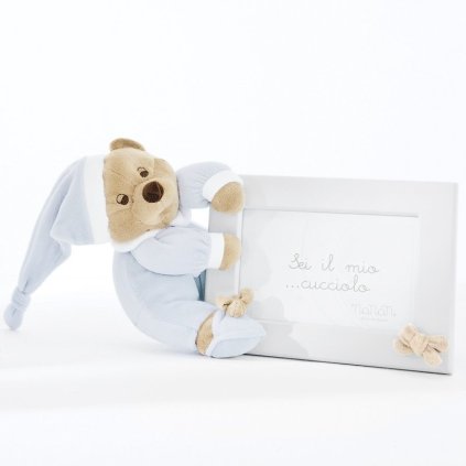 Nanán detský fotorámik Puccio modrý nunobaby.sk