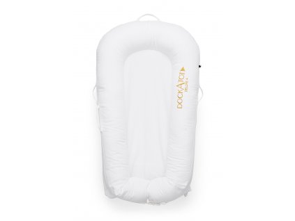 DockATot Deluxe + Hnízdo 0-8mes Pristine White