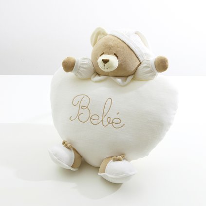 Nanán detský plyšový vankúšik srdiečko nunobaby.sk