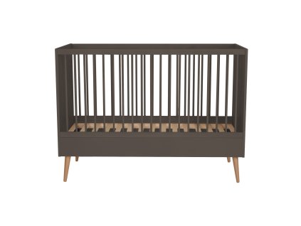 QUAX přestavitelná postýlka Cocoon Moss 140x70cm (2v1)