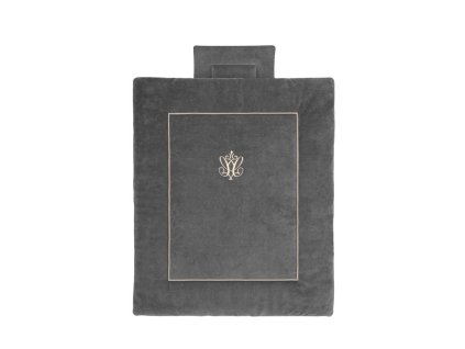 Caramella Anthracite Gloss povlečení 100x135cm šedé
