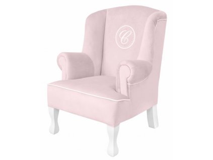 Caramella Baby pink dětské křesílko růžové